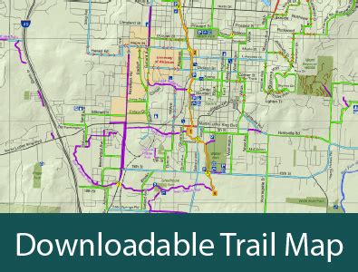 Fayetteville Bike Trail Map